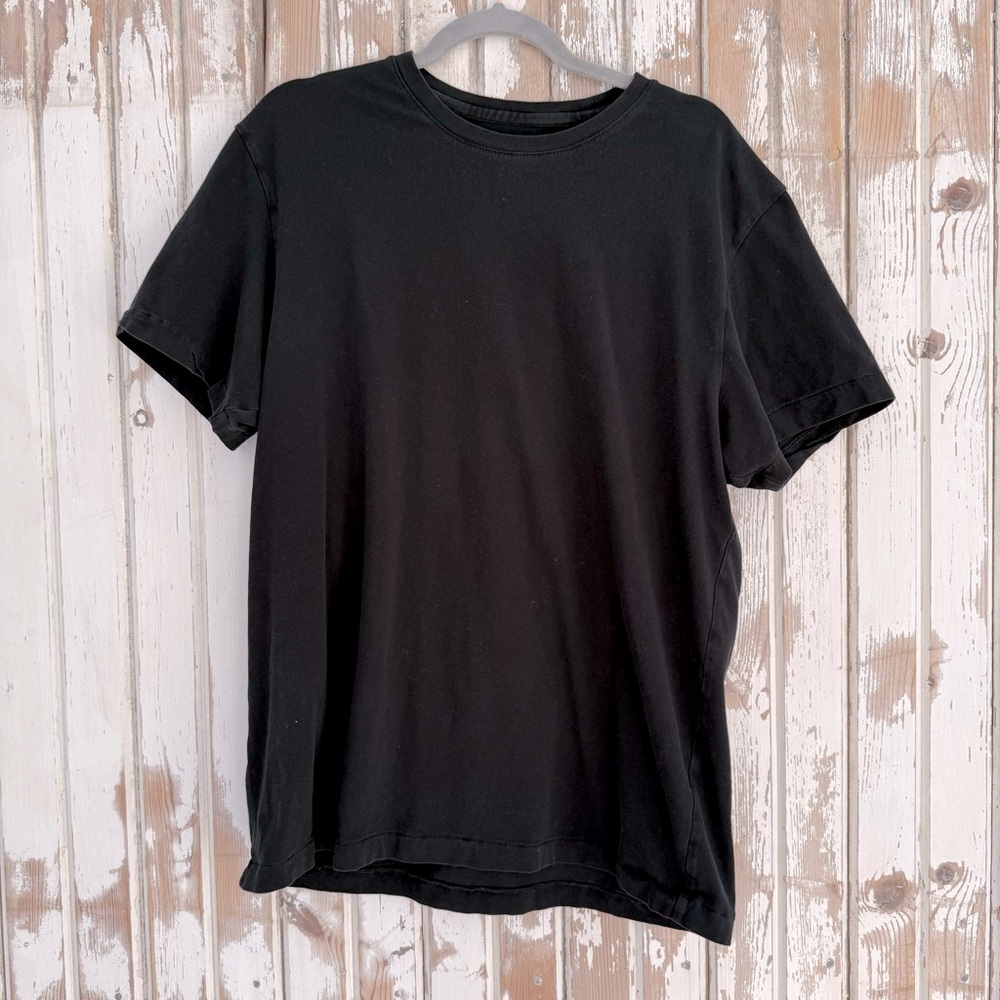 Banana Republic Black Stretch Crew Neck T-Shirt, Tee, XL
